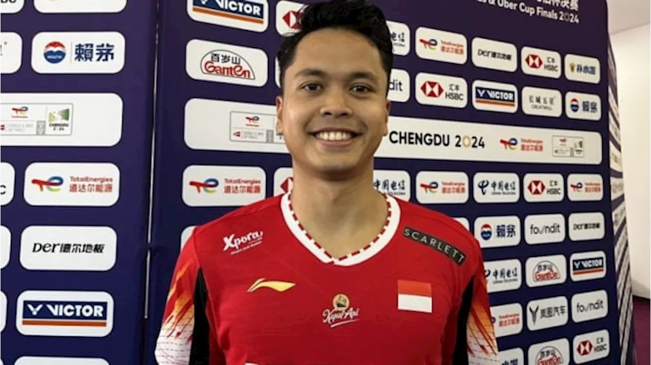 Pengakuan Jujur Anthony Ginting Usai Buka Keunggulan Indonesia Atas Inggris