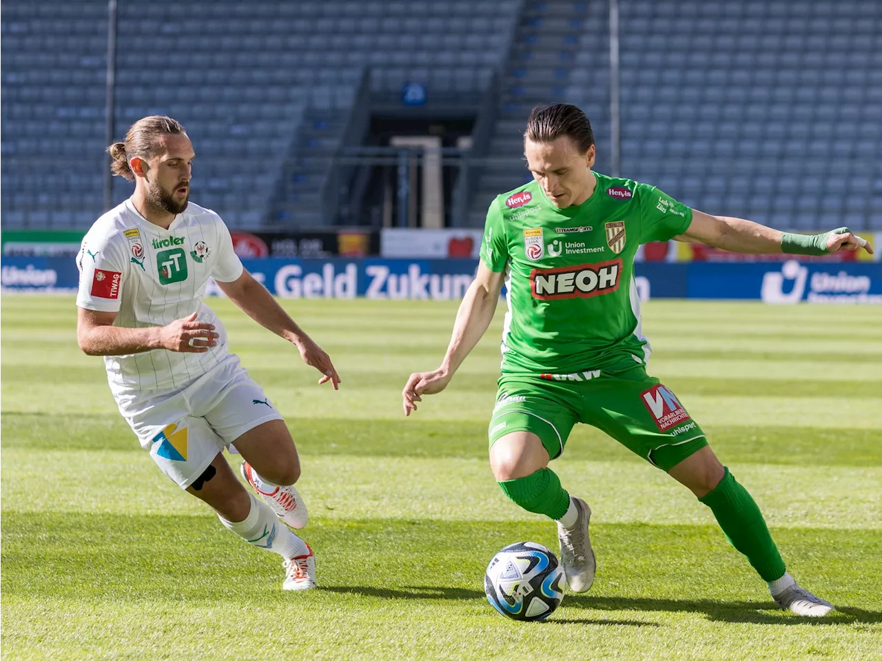 Fußball: Lustenau-Abstieg nach 0:0 bei geretteter WSG Tirol nicht fix