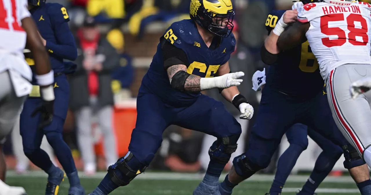 Browns select Michigan G Zak Zinter with 85th overall pick in 2024 NFL Draft