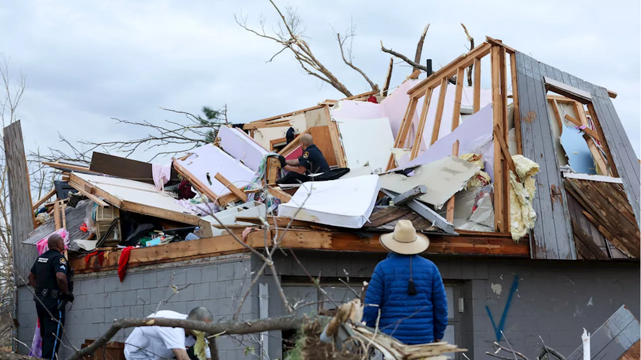 28 confirmed tornadoes in Nebraska as residents begin to clean up the damage