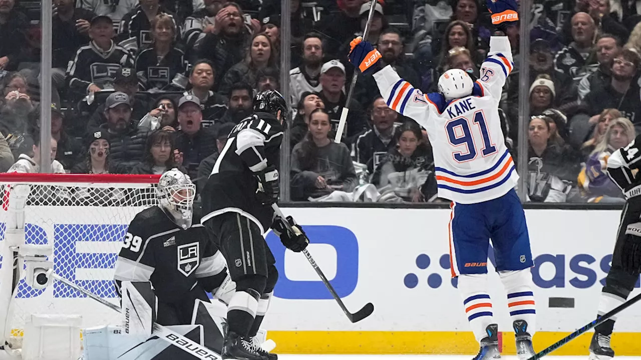 Kane shines, Oilers take 2-1 series lead over Kings