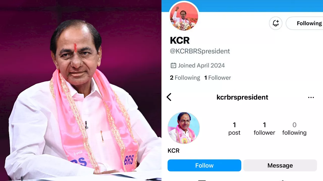 KCR Entry X Insta: కేసీఆర్‌ కొత్త ప్రయాణం.. ఎక్స్‌, ఇన్‌స్టాలోకి ప్రవేశించిన గులాబీ బాస్‌