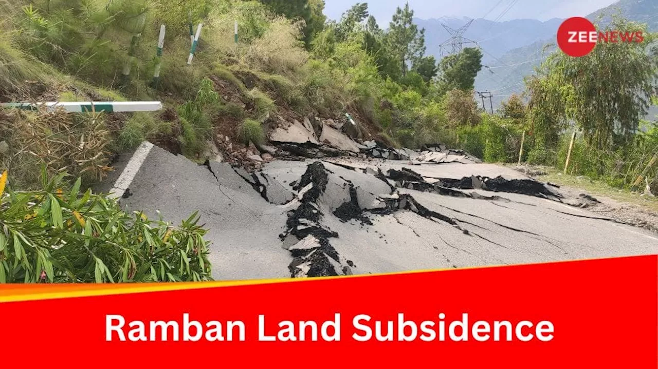 Ramban Land Subsidence: Several Houses Damaged, Cracked Roads Snap Connectivity; What We Know So Far