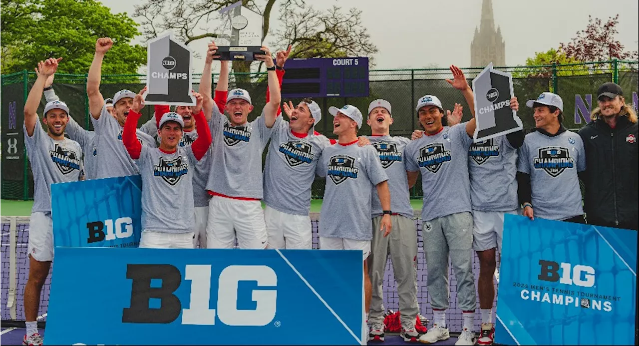 Ohio State Men’s Tennis Beats Michigan, 4-1, to Win 16th Big Ten Tournament Title