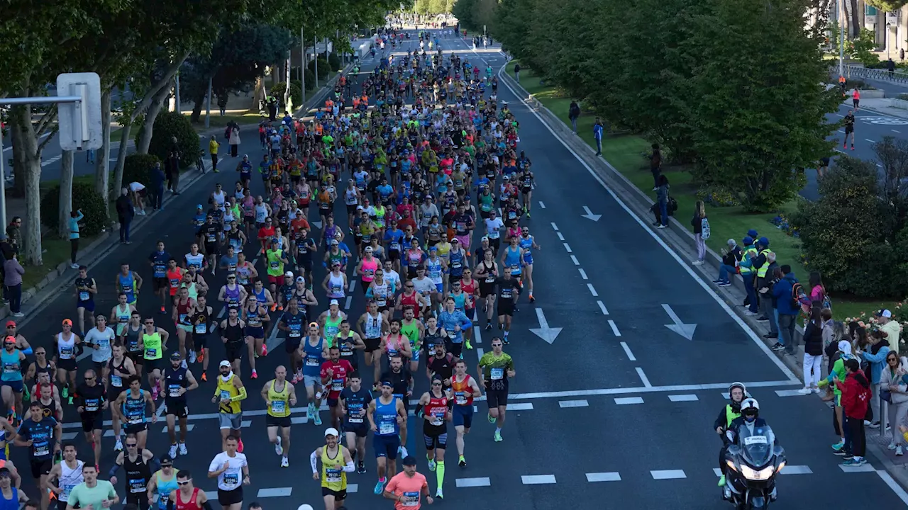 Más de 40.000 personas recorren Madrid en la 46 maratón Zurich Rock 'n' Roll Running Series Madrid