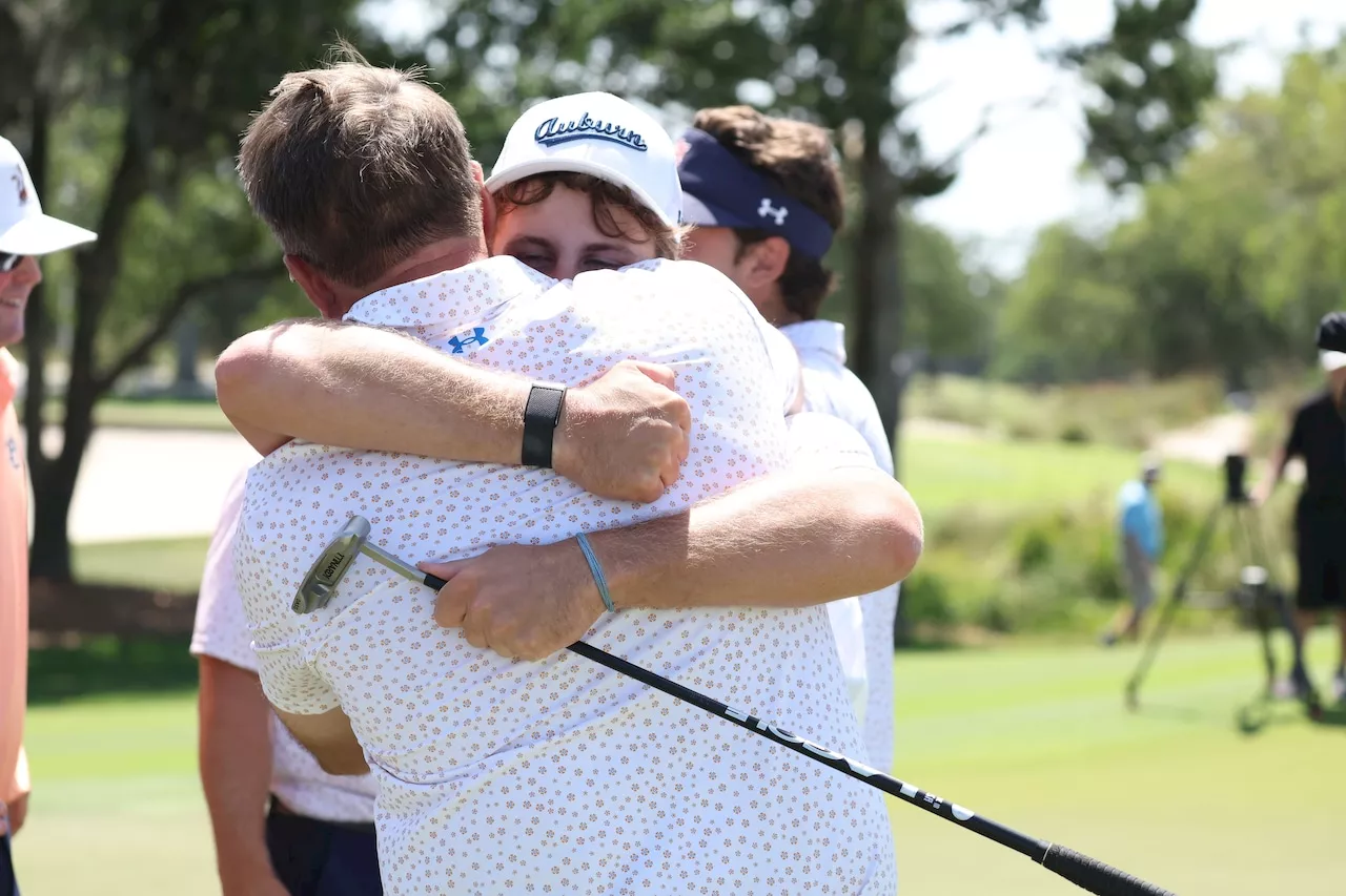 Driven by its freshmen, Auburn men’s golf returns as SEC champions