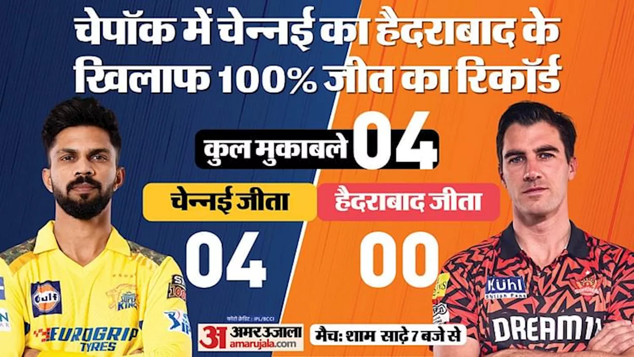 CSK vs SRH Playing-11: हैदराबाद से बदला लेने को बेताब चेन्नई, हेड-अभिषेक सबसे बड़ी चुनौती, संभावित प्लेइंग-11