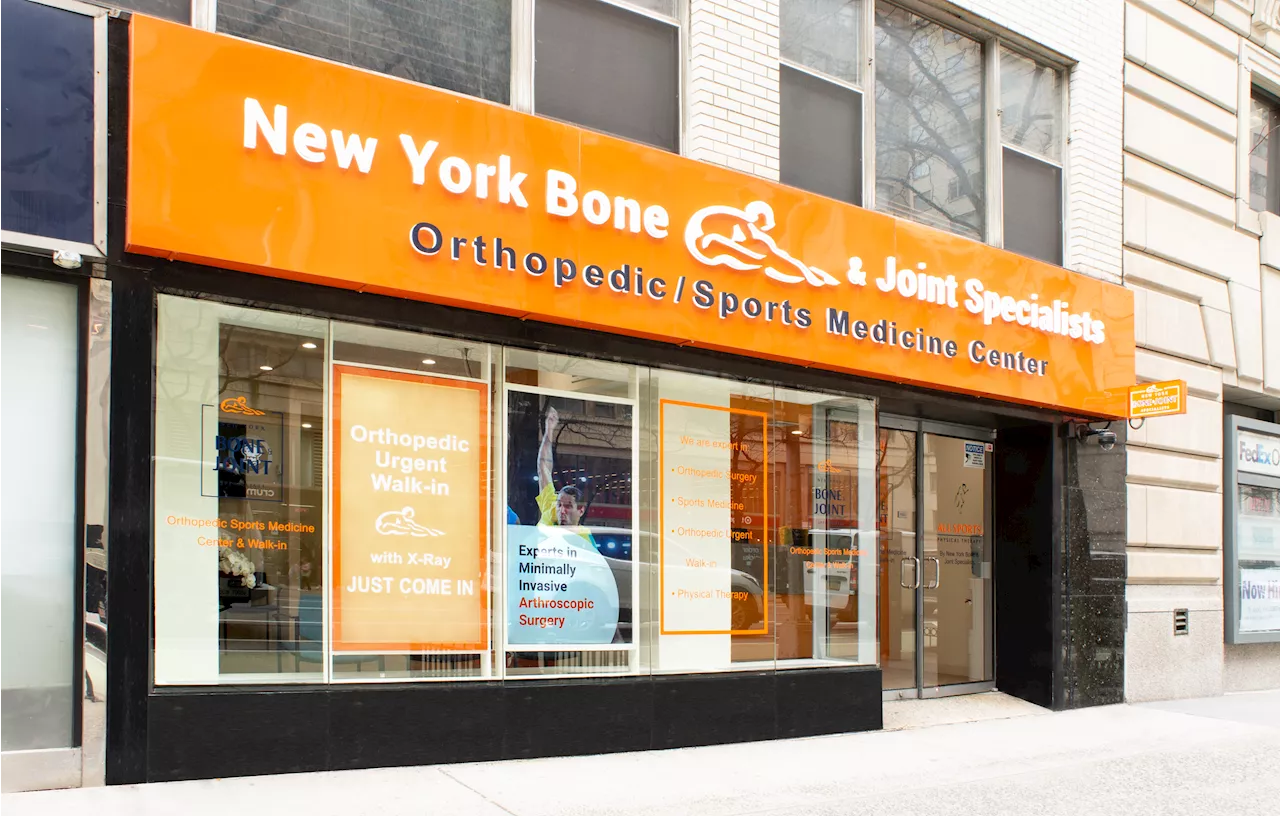 New urgent-care center specializes in bone and joint issues on the Upper East Side