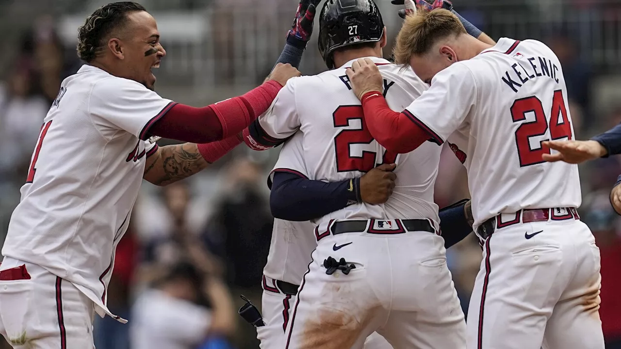 Braves win in extra innings 4-3 to take series over Guardians