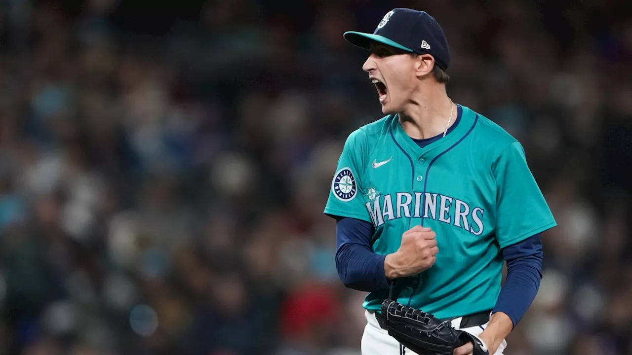 George Kirby strikes out a career-high 12 as the Mariners beat the Diamondbacks 3-1