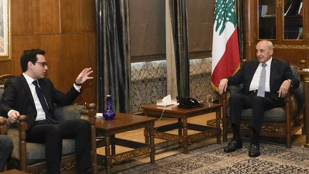 Top French diplomat arrives in Lebanon in attempt to broker a halt to Hezbollah-Israel clashes