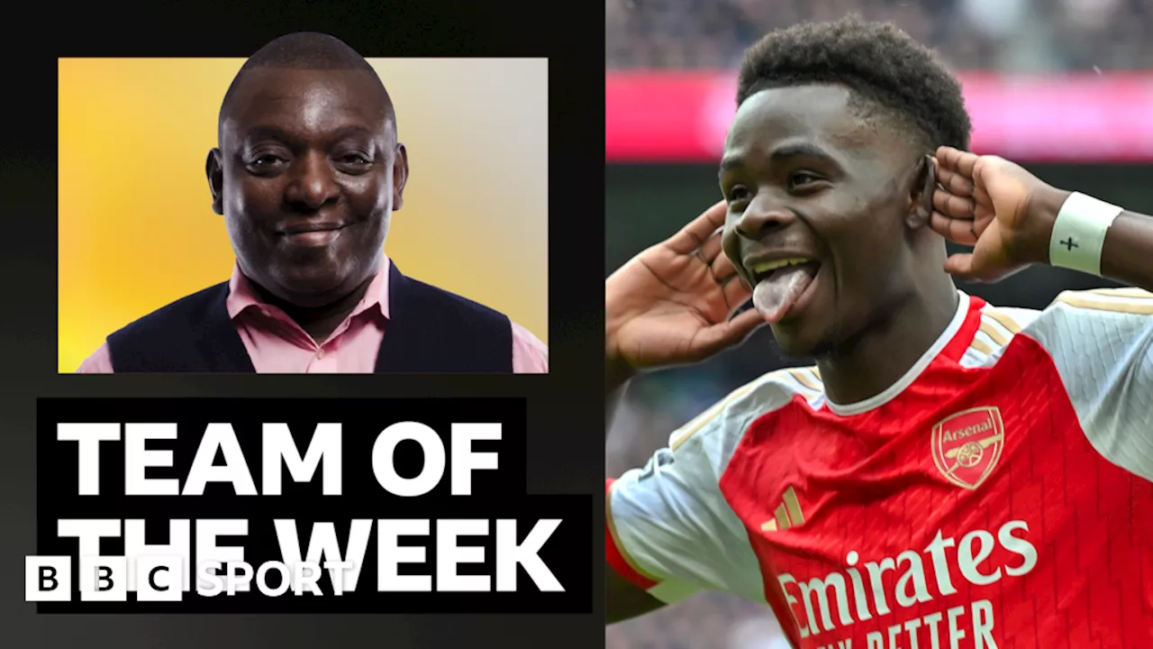 Garth Crooks' Team of the Week: Bukayo Saka, Alexander Isak, Kai Havertz, Jarrod Bowen, Josko Gvardiol