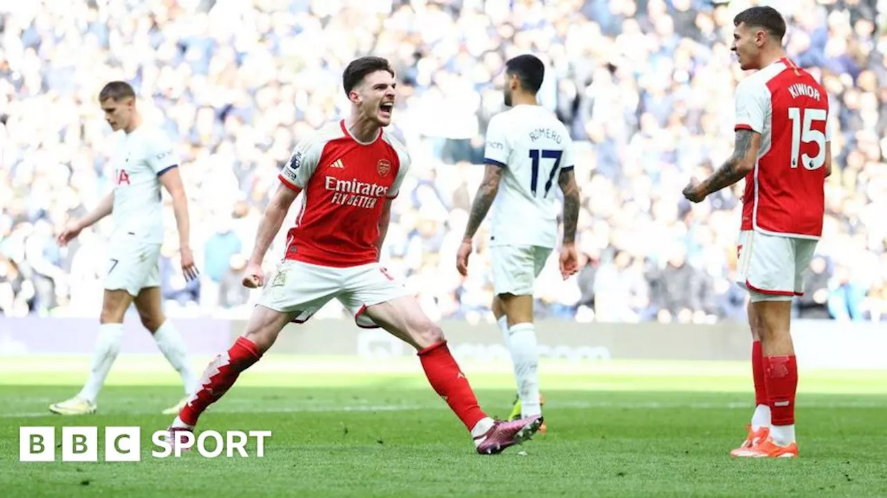 Tottenham 2-3 Arsenal: 'Arsenal survive painful flashbacks to maintain title push'