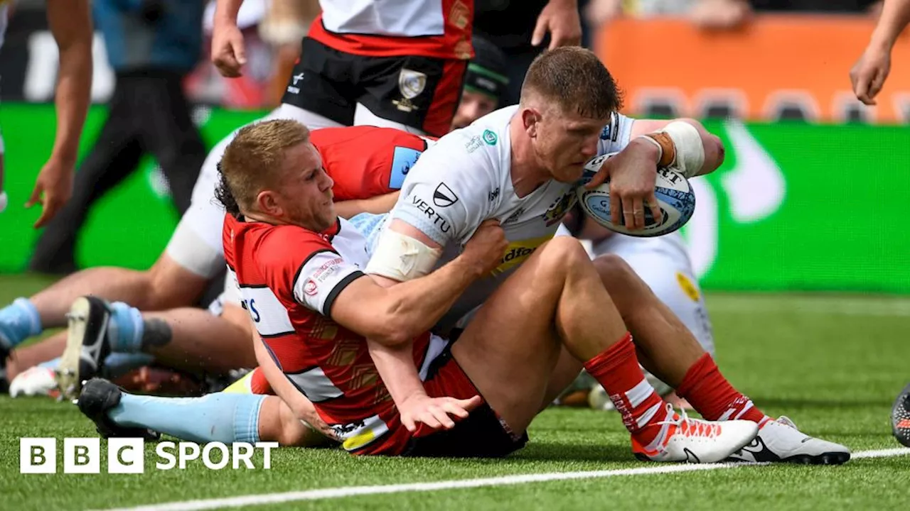 Exeter beat Gloucester to stay in Premiership play-off race