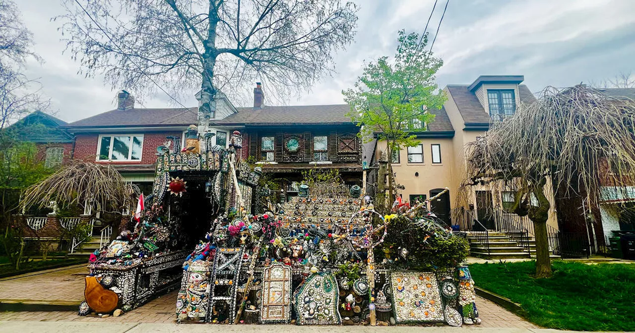 The wood cake house is one of Toronto's quirkiest unofficial landmarks