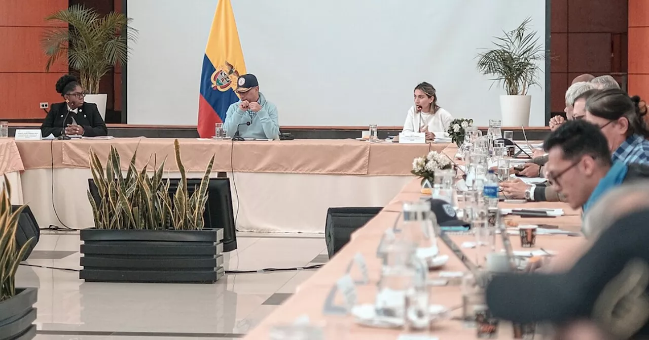 Presidente Petro llega al cónclave de ministros que citó en Paipa, Boyacá