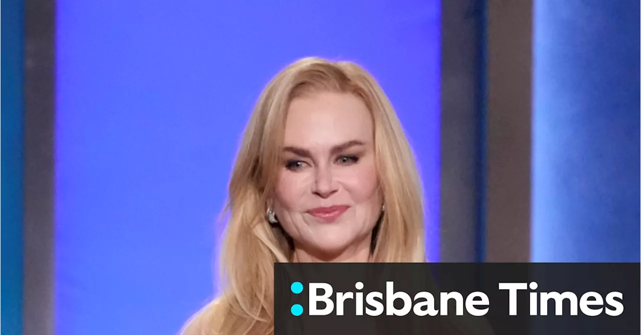 Nicole Kidman receives historic Hollywood honour