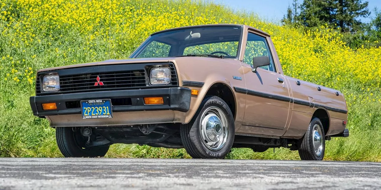 Factory-Fresh 1985 Mitsubishi Mighty Max Pickup Is Today's Bring a Trailer Find