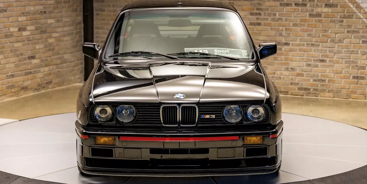 Rare 1990 BMW M3 Sport Evolution Is Today's Bring a Trailer Pick