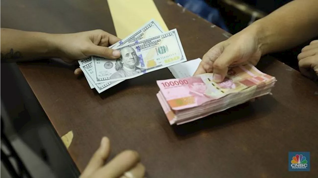 Banyak Kabar Genting AS, Dolar Masih Bertahan di Rp 16.000