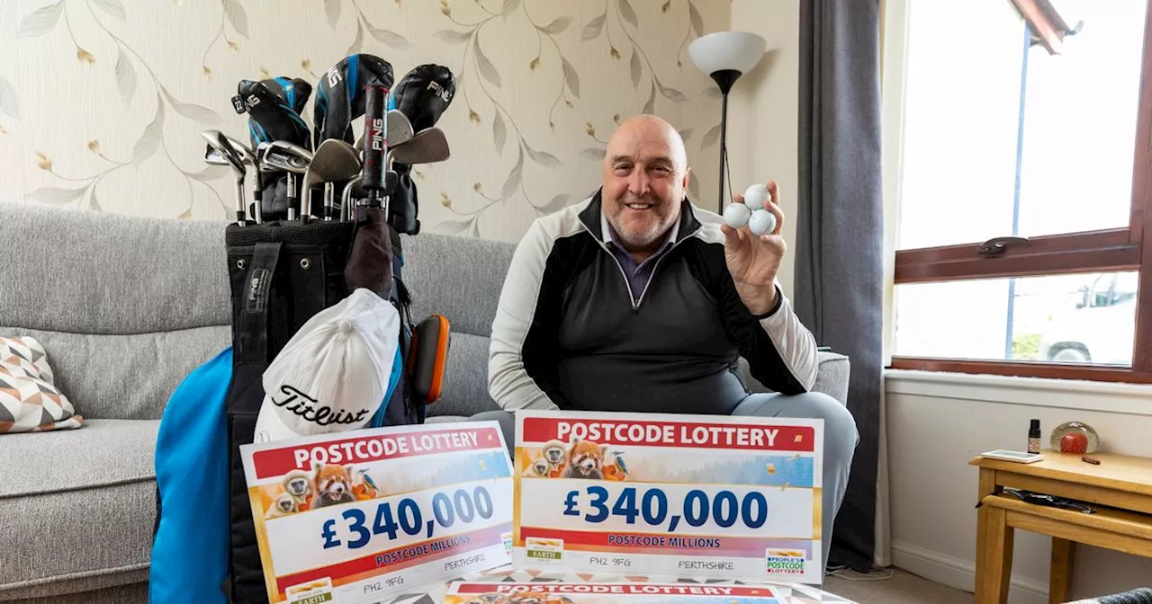 Scots grandad and veteran in £1.2m Postcode Lottery win planning pals holiday