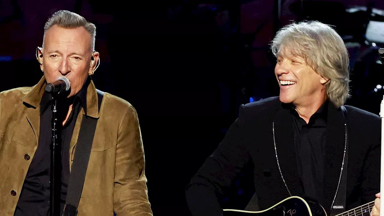 Jon Bon Jovi, 62, considers fellow New Jersey rocker and friend Bruce Springsteen, 74, a 'big...