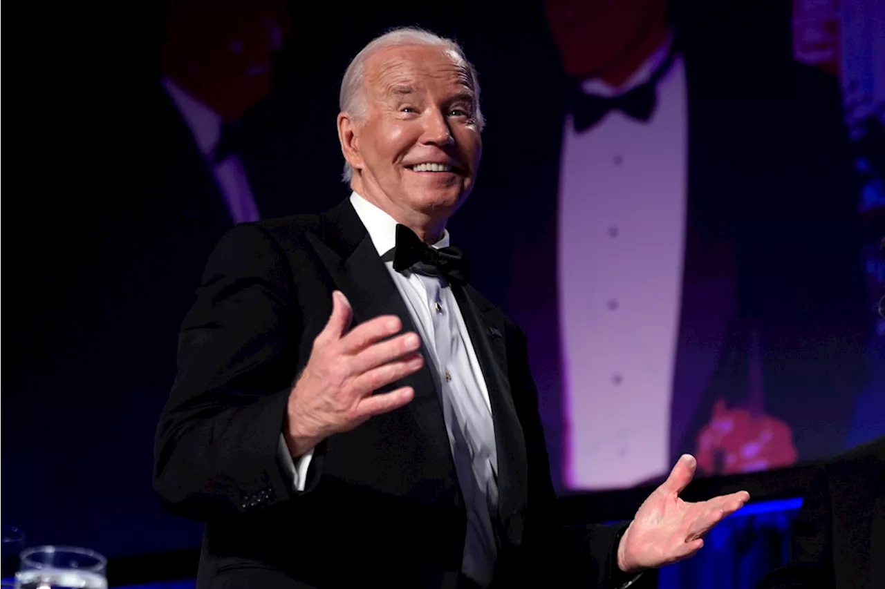 Biden jokes about himself and Trump at White House Correspondents’ Dinner