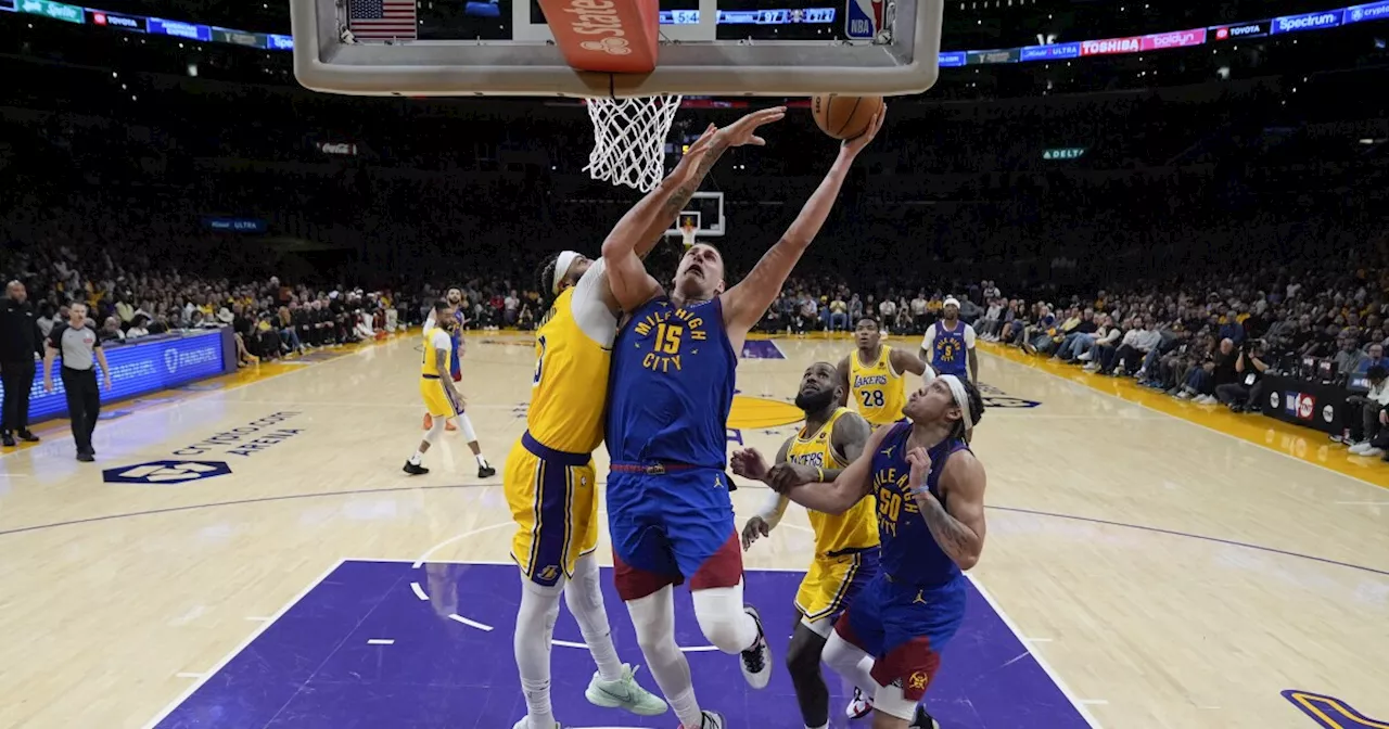 Nuggets in pursuit of 12th straight win vs. Lakers, series sweep in LA: Watch on Denver7