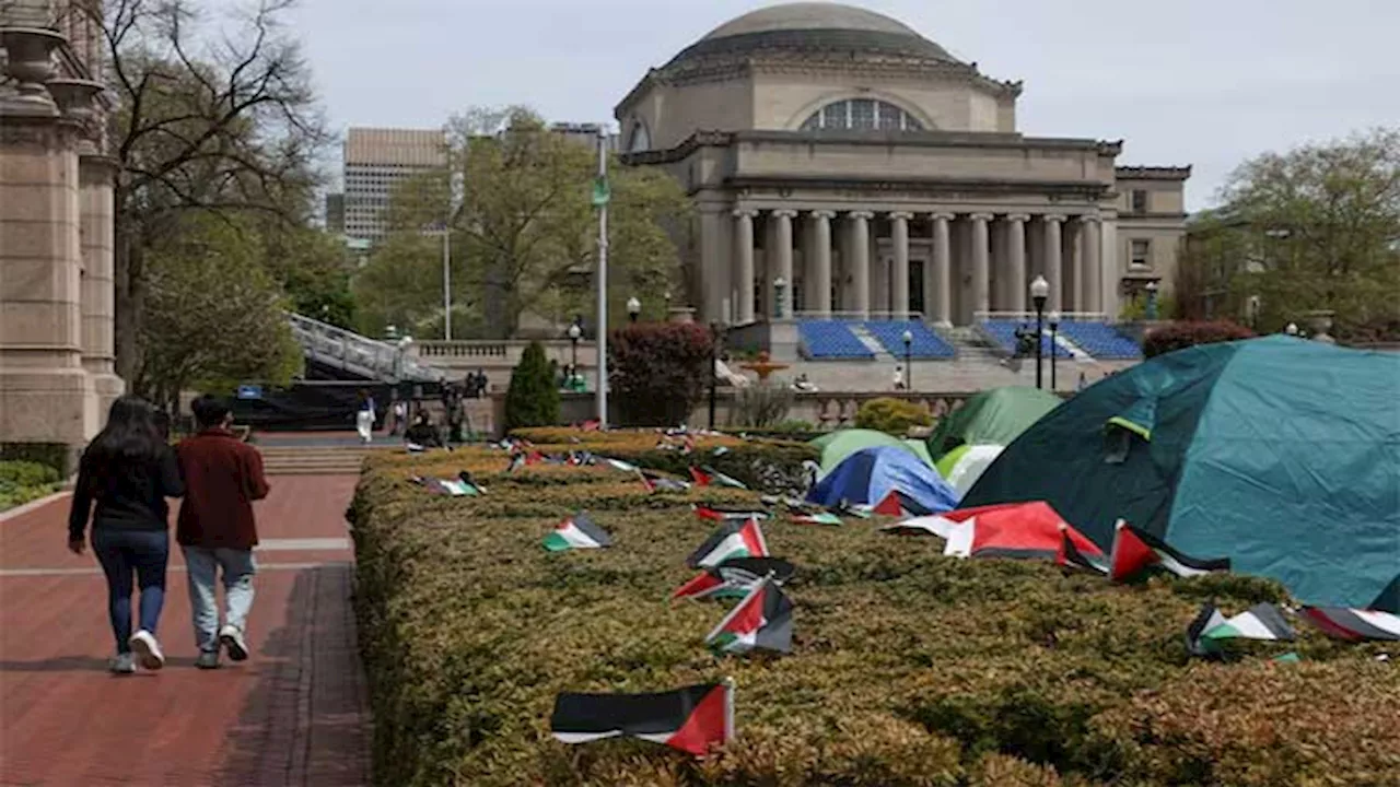 Police arrest scores of pro-Palestinian protesters on US university campuses