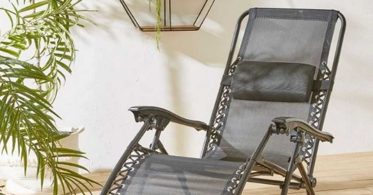 Very's 'comfy' £40 recliner garden chair 'perfect for sunbathing'