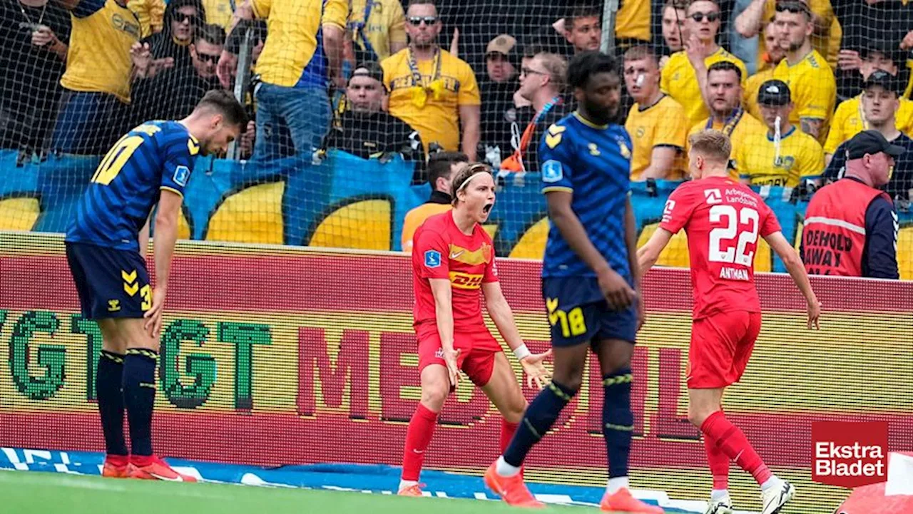 Pivåben guldkamp: Brøndby-fejl kostede mod FCN