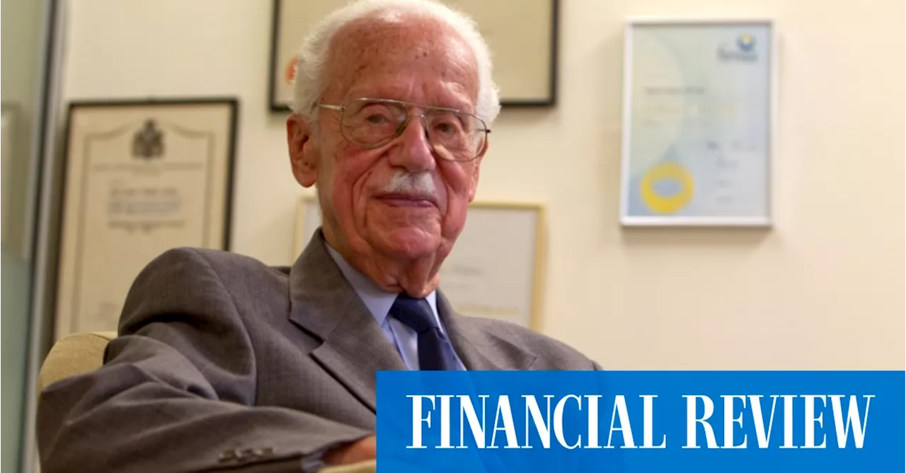 Henri Aram: the 101-year-old market gadfly