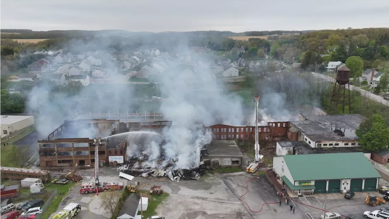 Neighbors react to warehouse fire in Stewartstown