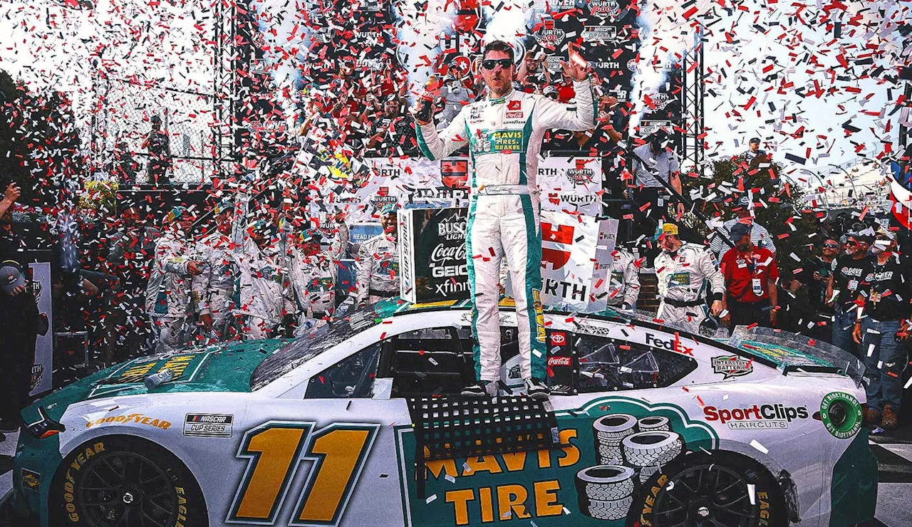 NASCAR takeaways: Denny Hamlin tames Dover for third win of season