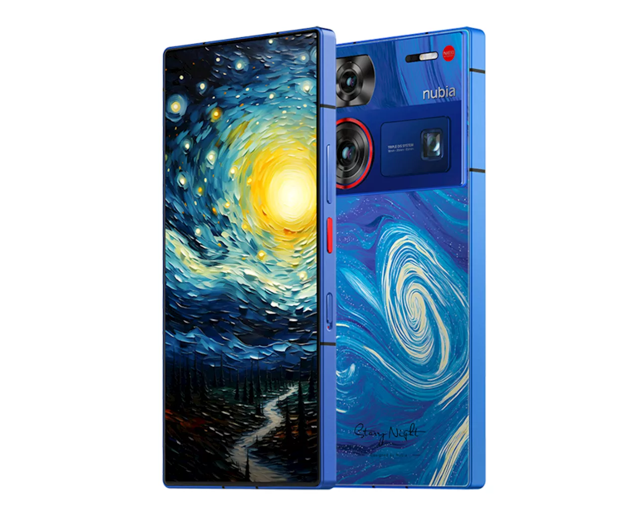 Van Gogh-style Nubia Z60 Ultra Starry Night Edition debuts globally and sells out in minutes!