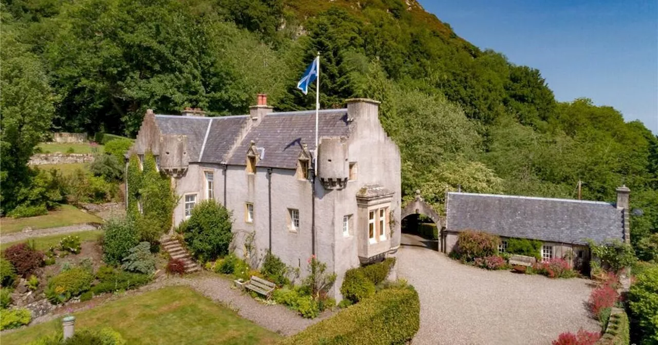 The medieval castle just a 40-minute drive from Glasgow up for sale