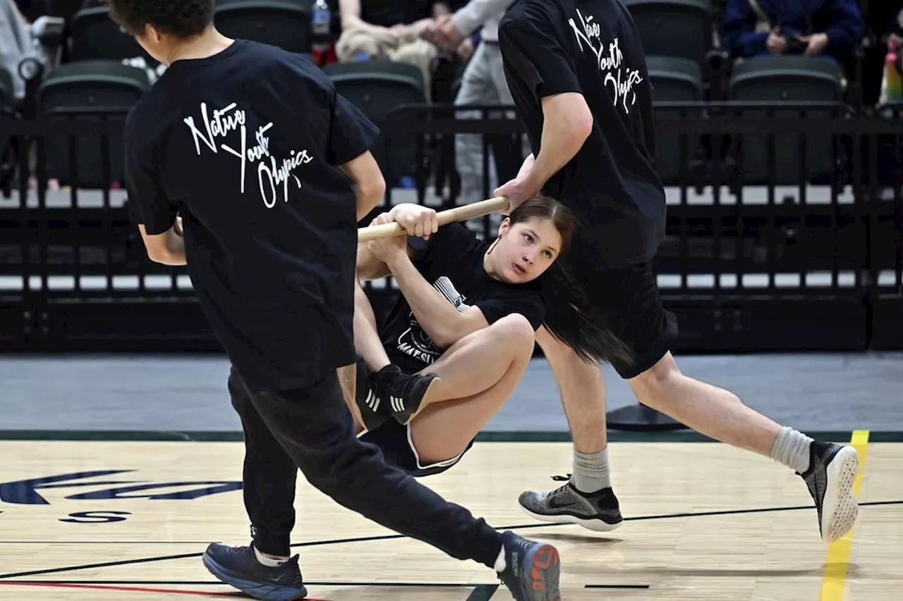 Alaska's Indigenous teens emulate ancestors' Arctic survival skills at the Native Youth Olympics