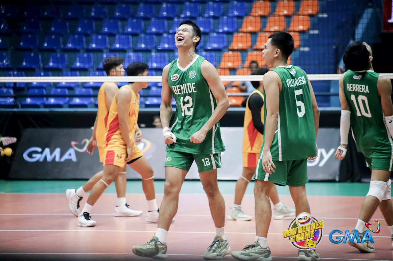 Benilde completes reverse sweep vs. Mapua, keeps playoffs bid alive