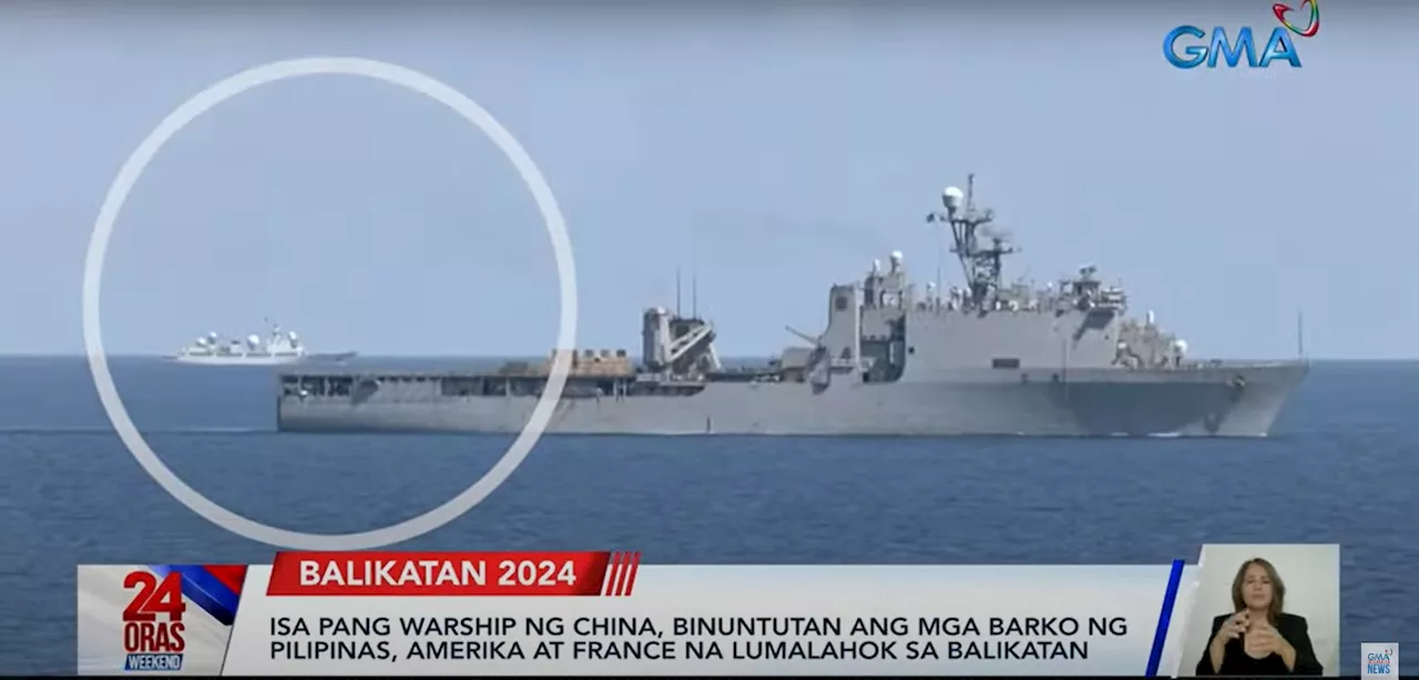 More Chinese ships shadowing PH, US navies during Balikatan