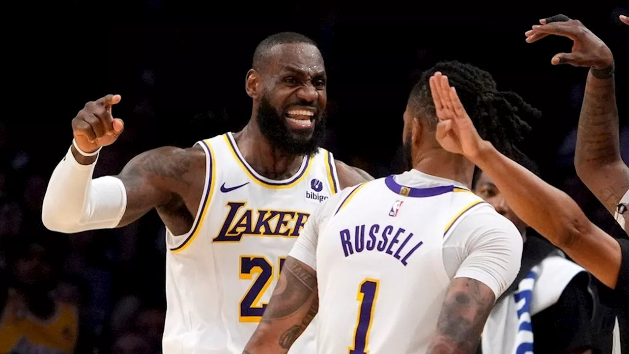 Thanks to LeBron James, the Lakers avoided elimination