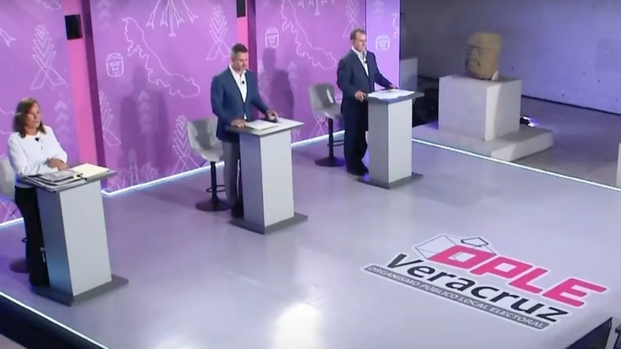 Esto fue lo que dijeron los candidatos por la gubernatura de Veracruz durante el debate