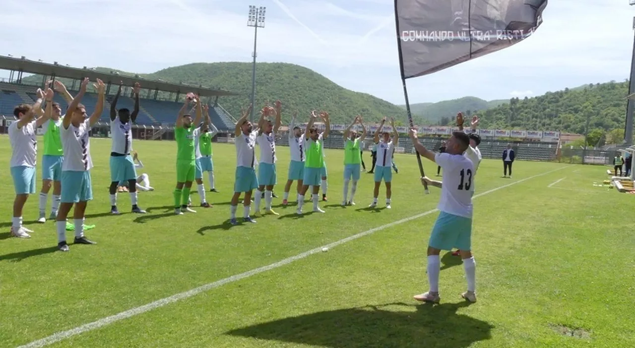 Amatrice Rieti ci crede. Gardini: «Pensare solo a noi». Rossi, gol spettacolare: «Sono felice». Foto