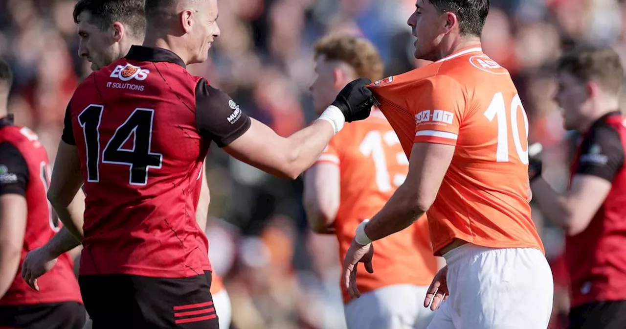 Armagh book Ulster football final return after fiery affair against Down