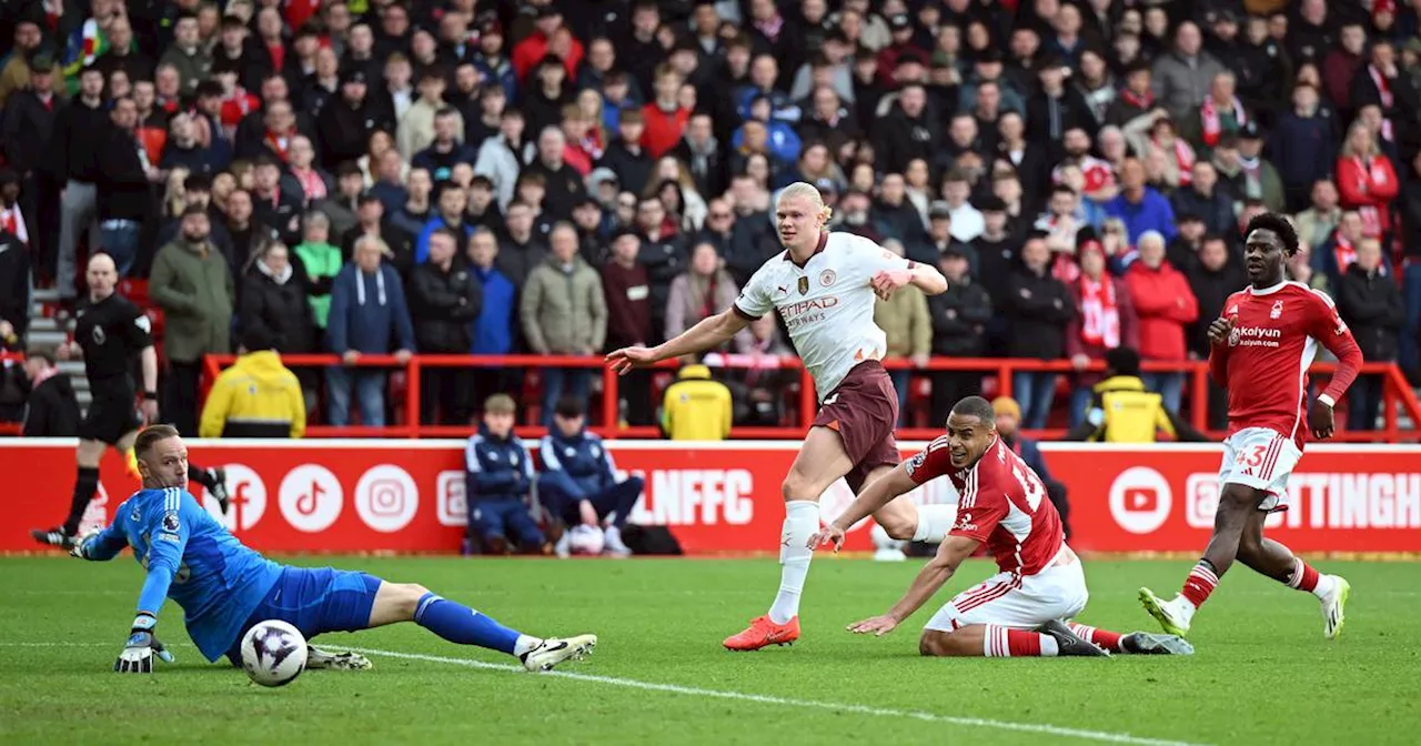 Manchester City navigate hostile Nottingham Forest environment to maintain title push