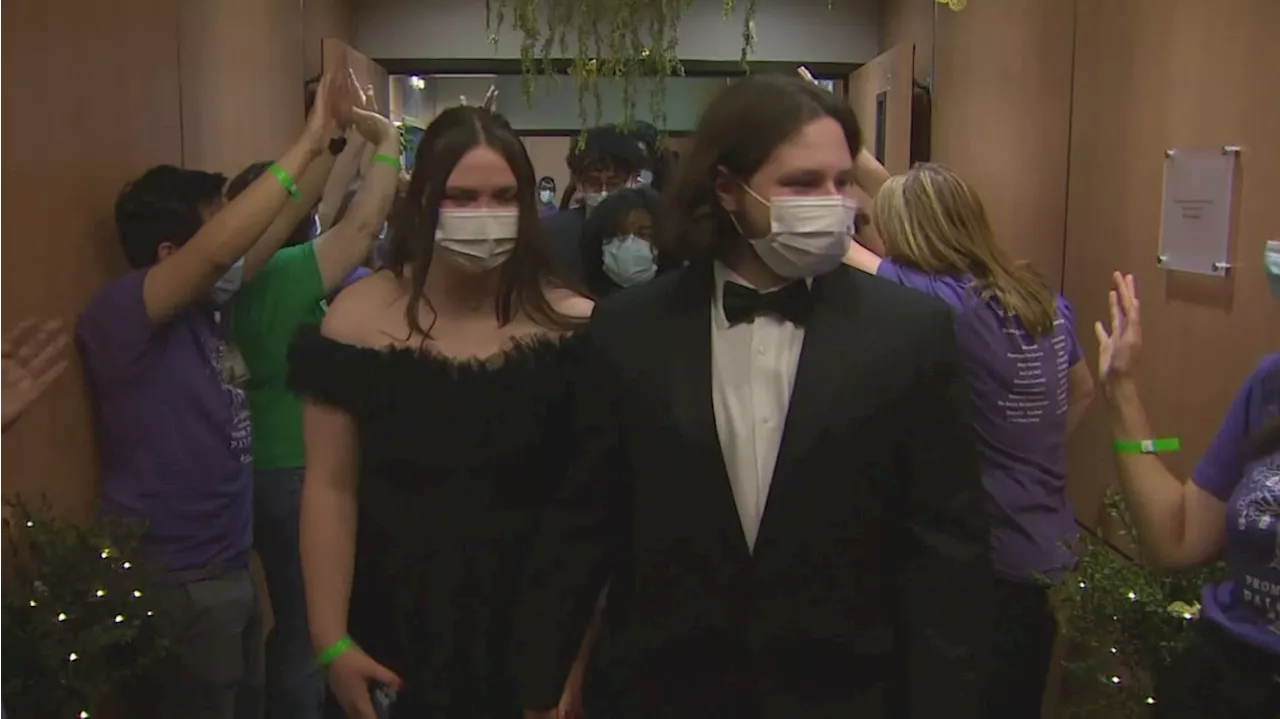  Children receiving cancer treatment at Texas cancer center treated to special prom party palooza