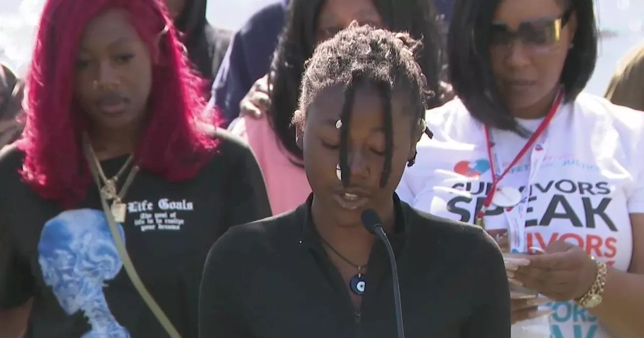 Victims of violent crime gather in Oakland to share their story at healing vigil