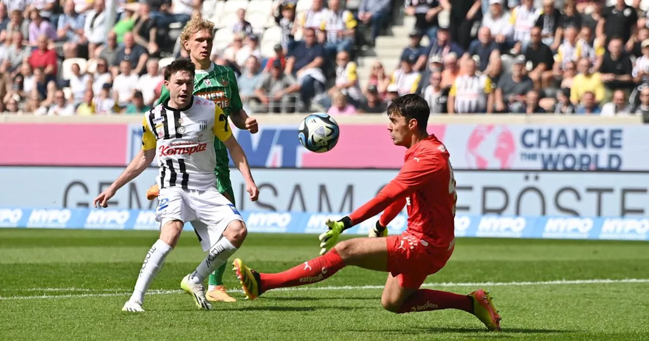 Rapid geht vor dem Cupfinale beim LASK unter