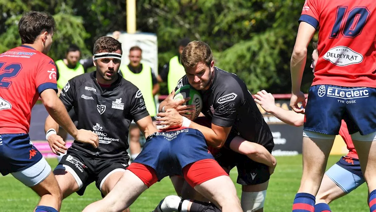 Rugby (amateur) : Les Bagnérais chutent lourdement à Tyrosse en barrage de Fédérale 1.