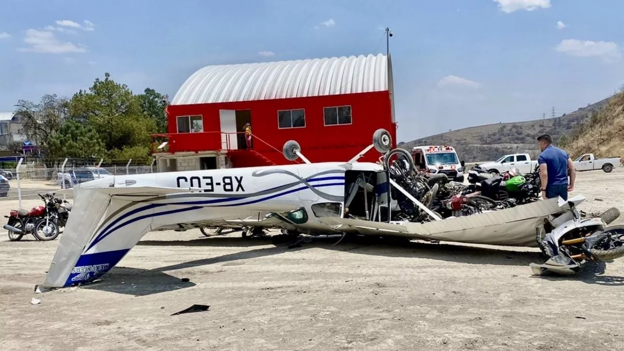 Atizapán de Zaragoza: esto sabemos del desplome de una avioneta