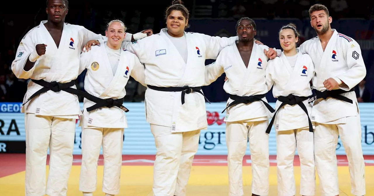 Judo: l'équipe de France sacrée championne d'Europe par équipes mixtes